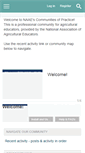 Mobile Screenshot of communities.naae.org